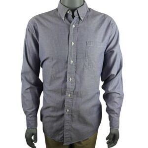 Amherst Brock Dress Shirt Mens 17 34/35 Single Needle Business Office Formal USA